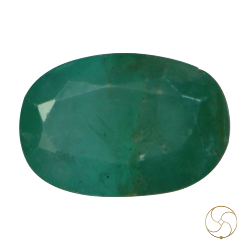 0285 Carats Emerald Gemstone With Ring Or Pendant   