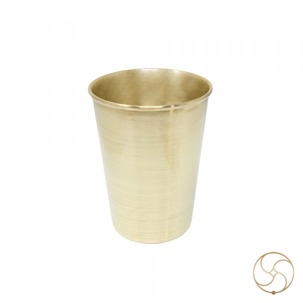 Image of 300 ml Ritika Brass Glass - रीतिका पीतल ग्लास (128 gm)
