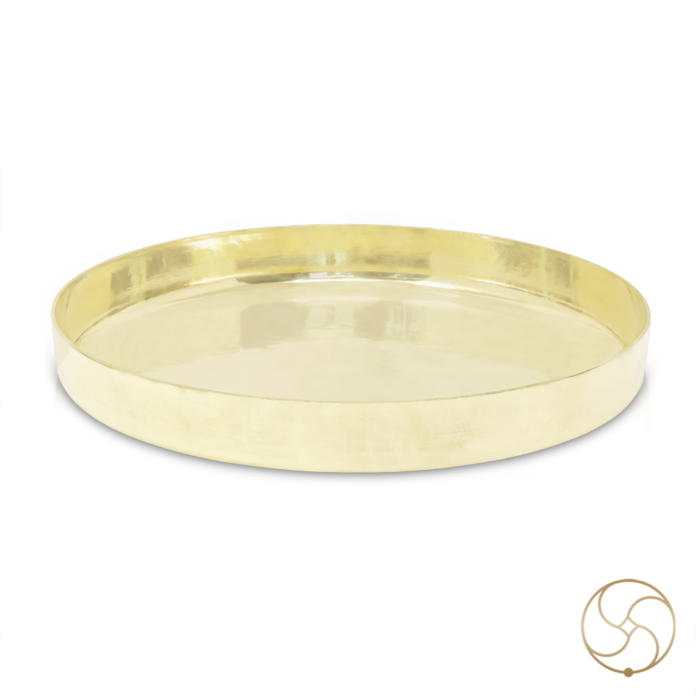 Ritika Brass Thali  1675gm  -    