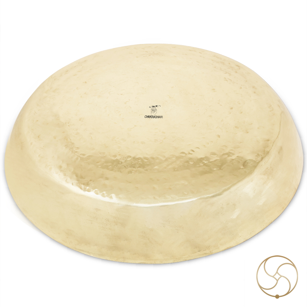 Ritika Brass Big Paraat With Ranga Coating -          