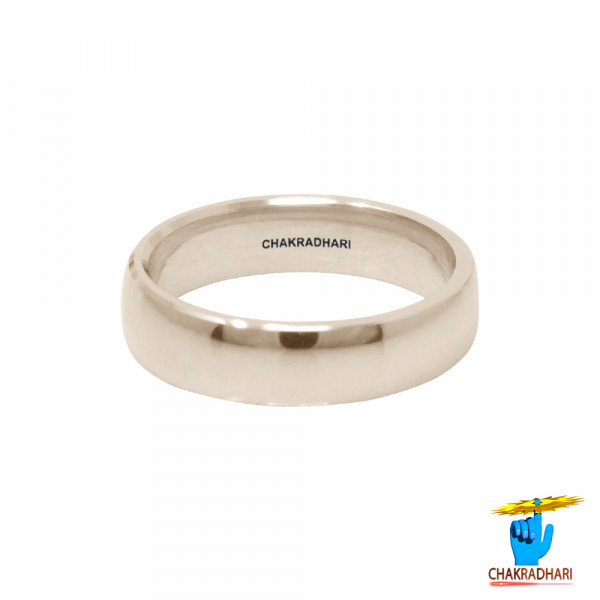 Image of Phool Bronze Lathe Half Round  Ring  - फूल कांसा खराद आधा चक्कर मुद्रिका (6gm)