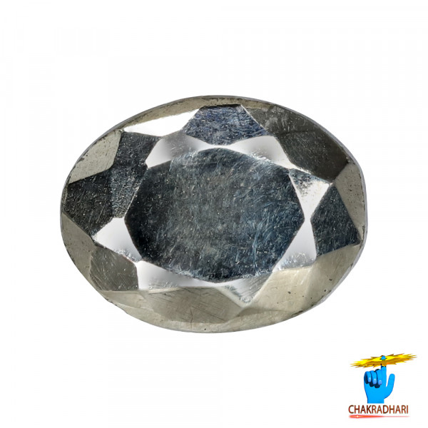 Image of 4 Carats Pyrite Gemstone With Ring Or Pendant - माक्षिक रत्न