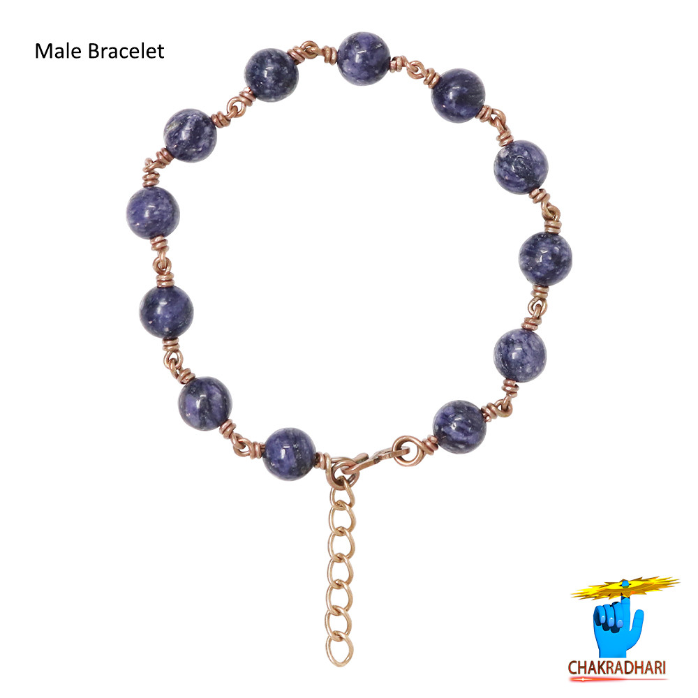 Pure Copper Charoite Bracelet For Male And Female -
