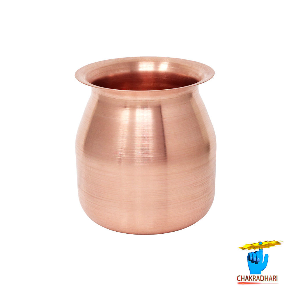 300 ml 999 Nepaliya Copper Ghanti Lota 175 Gm -