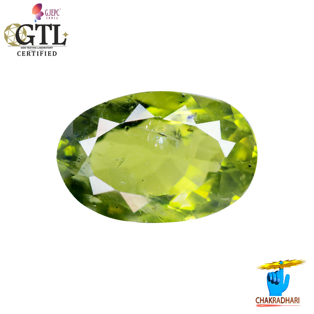 884 Carats Peridot Gemstone With Ring Or Pendant -  
