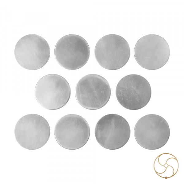 Image of 99.9% Bhojya Ranga Coin 11 Piece - भोज्य रांगा सिक्के (62gm)