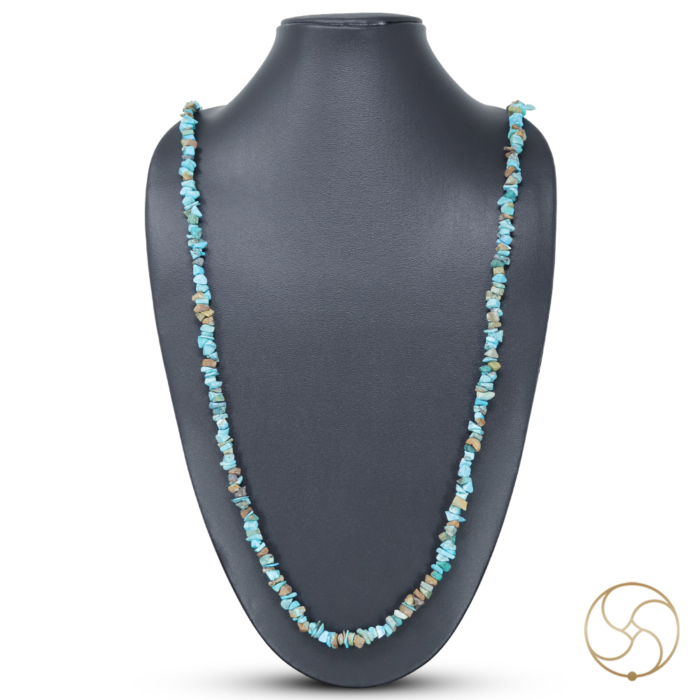 Firoza Chips Wearing Mala -