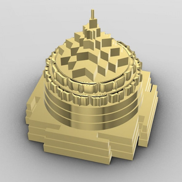 Image of Maha Meru Shri Yantra with Perfect Dimensions