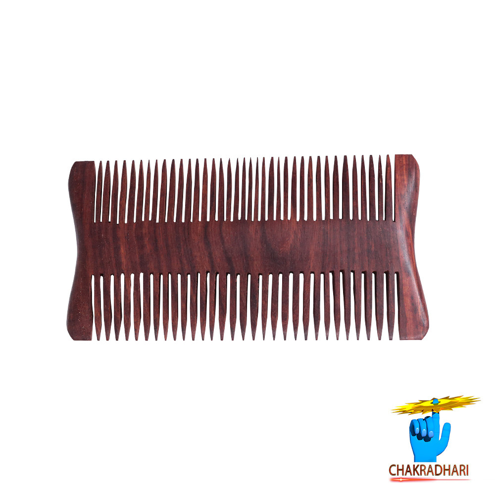 Dual side Red Sandalwood Comb