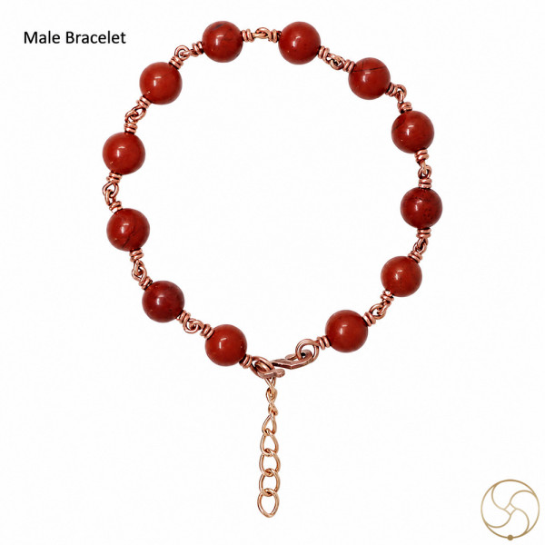 Image of Nepaliya Copper Red Jasper Bracelet