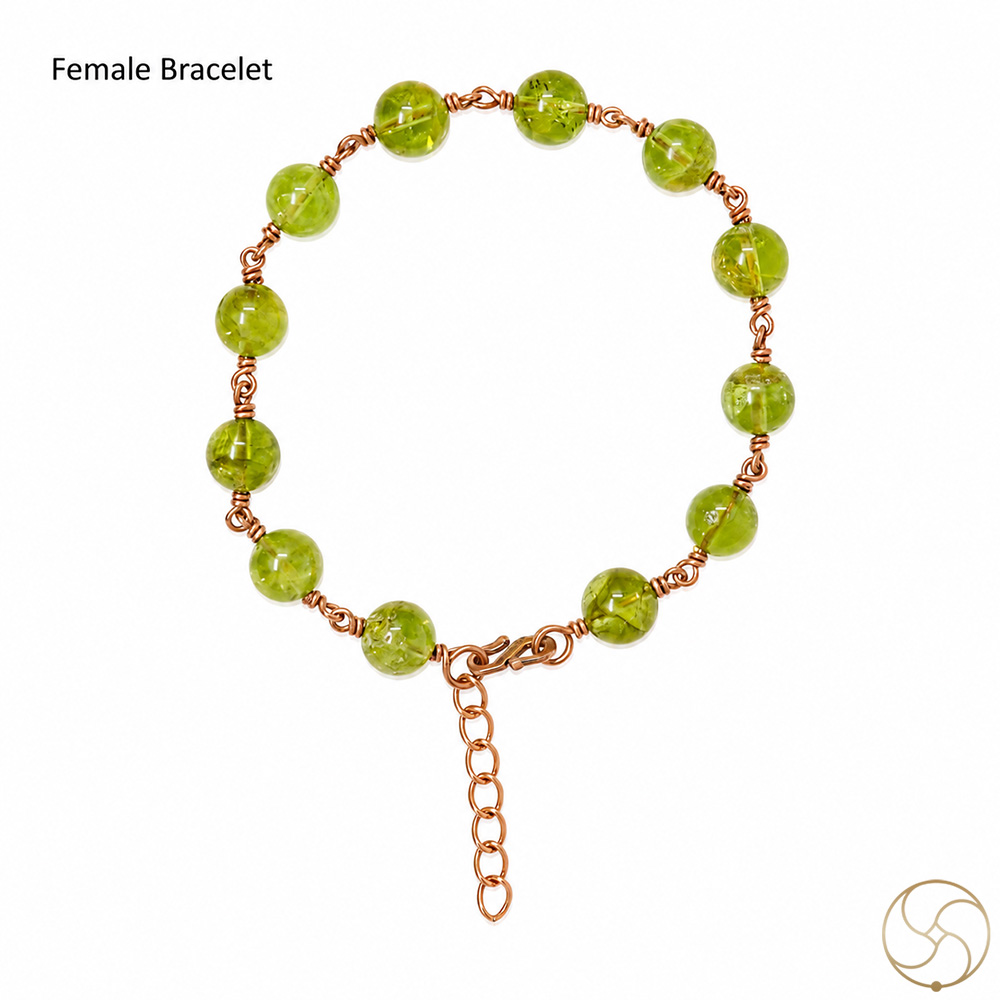 Nepaliya Copper Peridot Bracelet