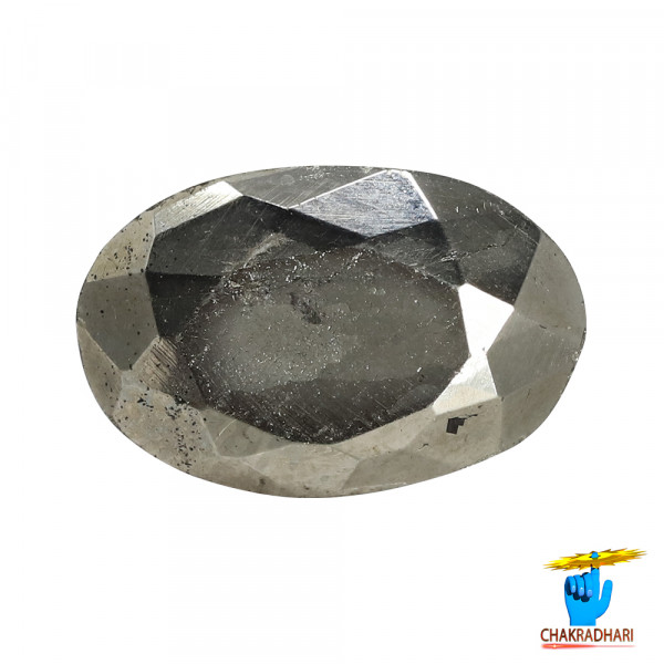 Image of 8.85 Carats Pyrite Gemstone With Ring Or Pendant - माक्षिक रत्न