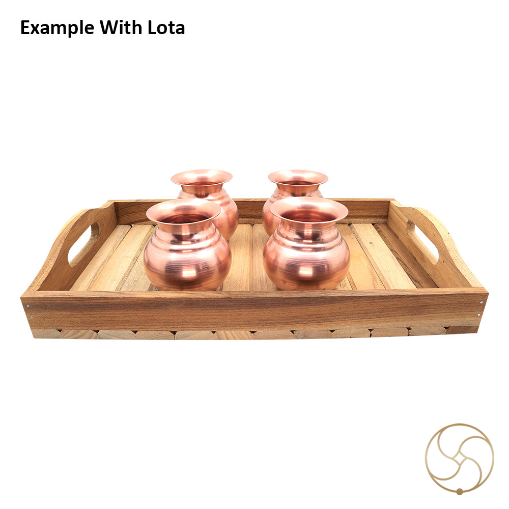 Teak Wood Tray -  