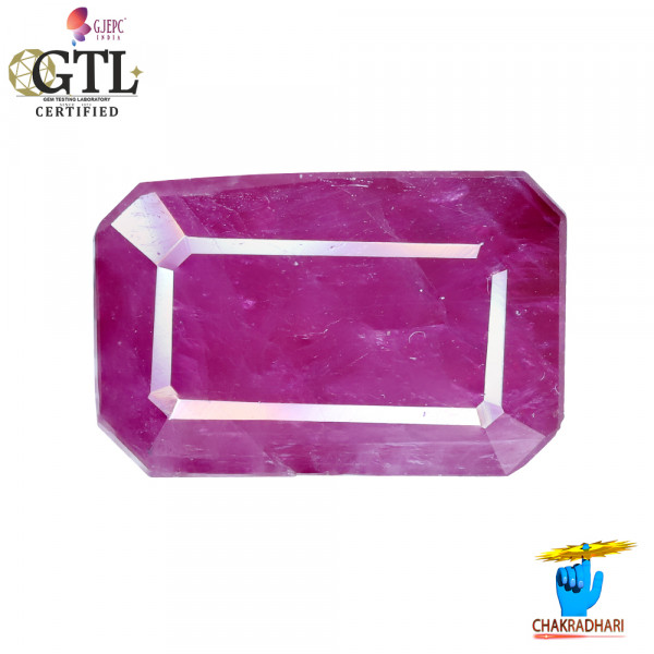 Image of 9.35 Carat Ruby Gemstone With Ring Or Pendant - माणक रत्न