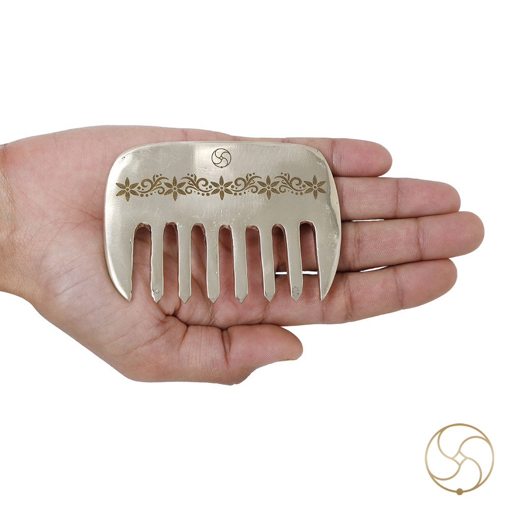 Phool Bronze Comb -    