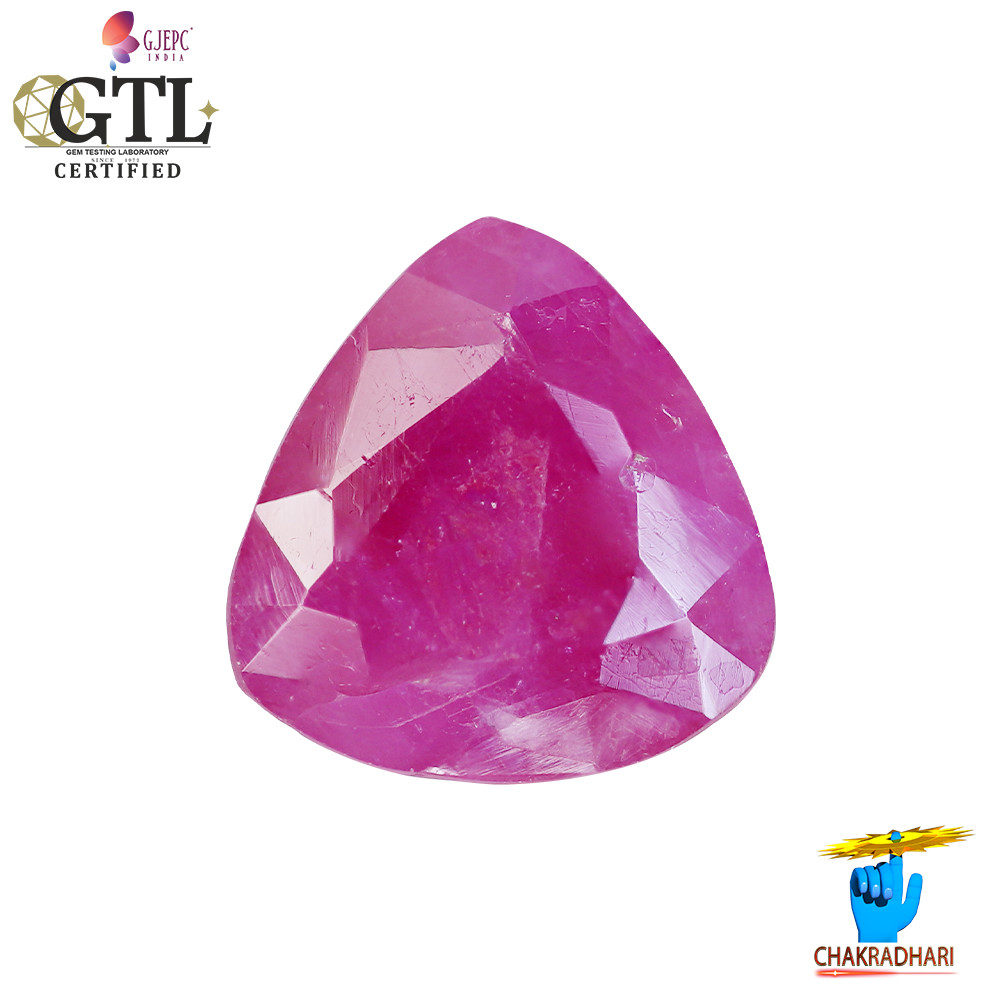 411 Carat Ruby Gemstone With Ring Or Pendant -