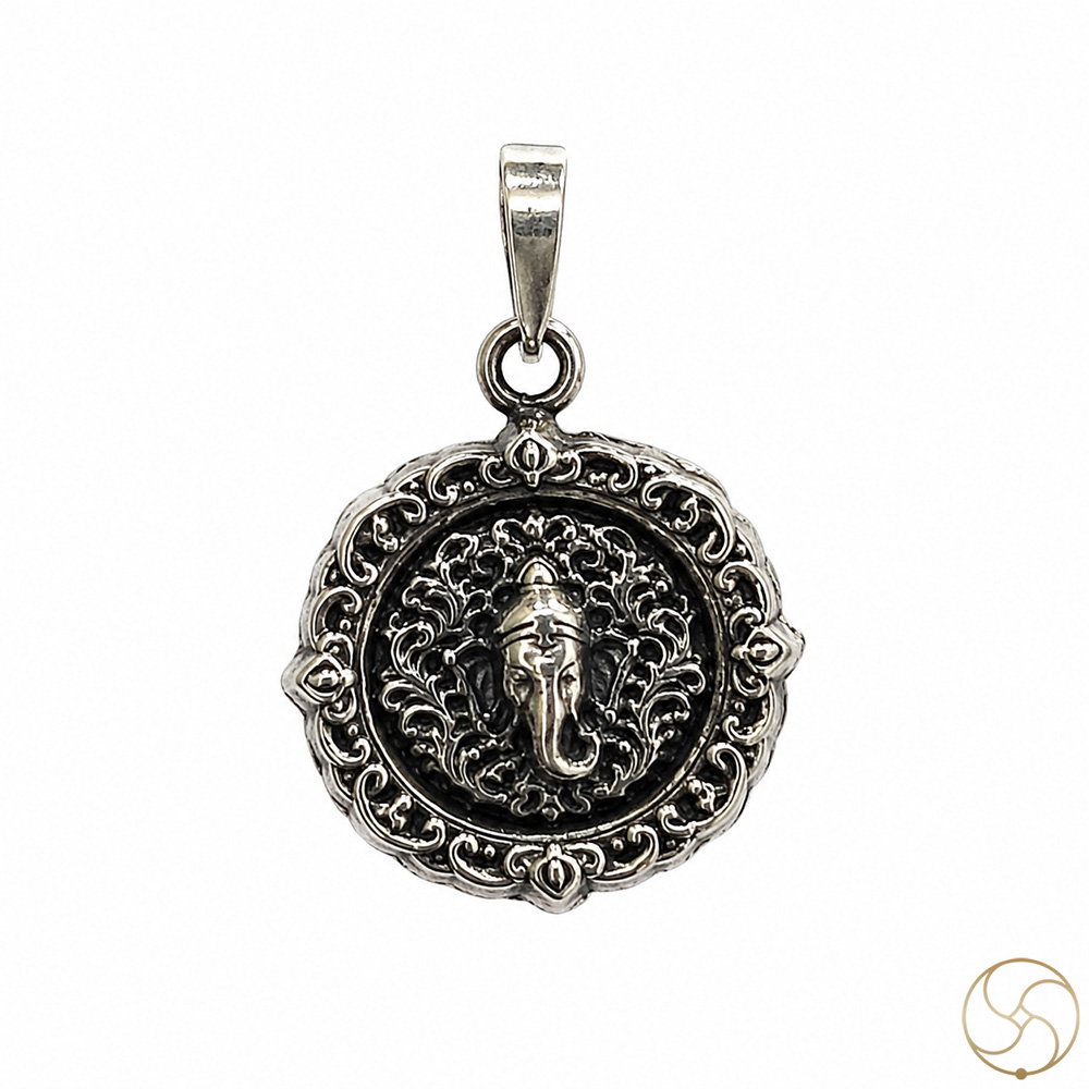 996 Silver Ganesh Ji Pendant