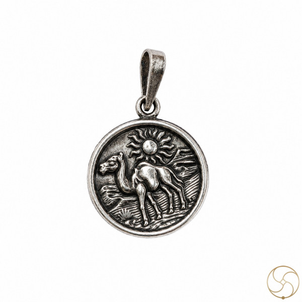 Image of 99.6% Silver Oont Pendant