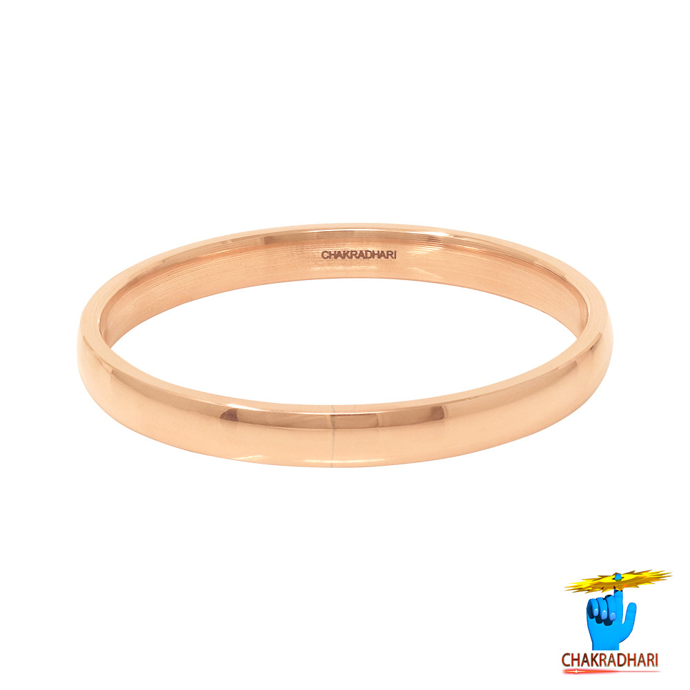 999 Nepaliya Copper Chandrasundri Bangle for Male and Female- 50gm