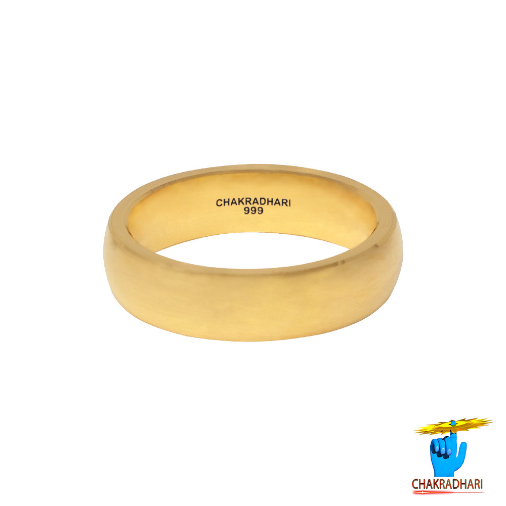 999 Gold Lathe Ring - 15gm