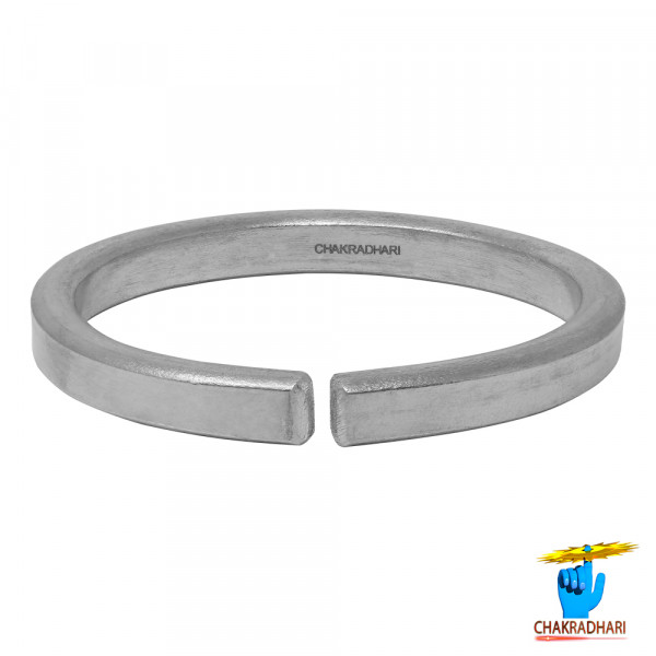 Image of 99.9% Bhojya Ranga Gents Flat Bangle (63gm) - भोज्य रांगा पुरुष  चपटा कड़ा