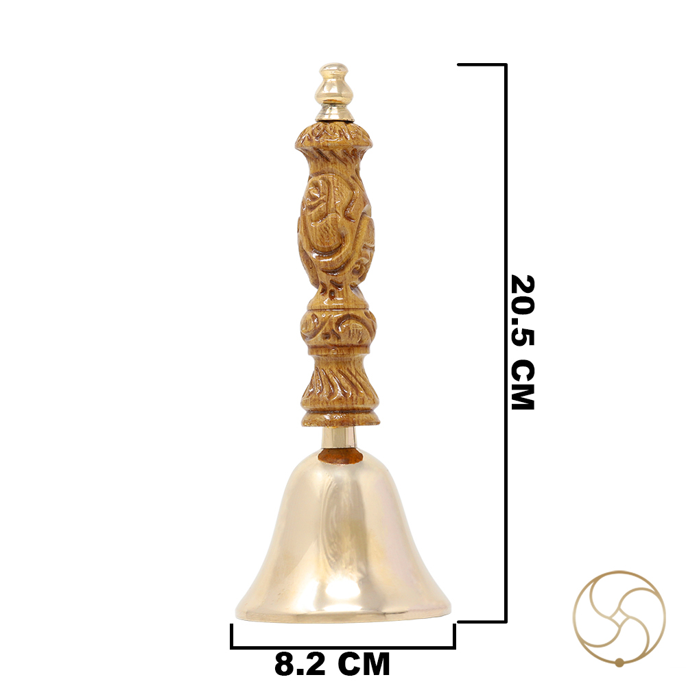 Phool Bronze Maha Vishal Puja Bell -