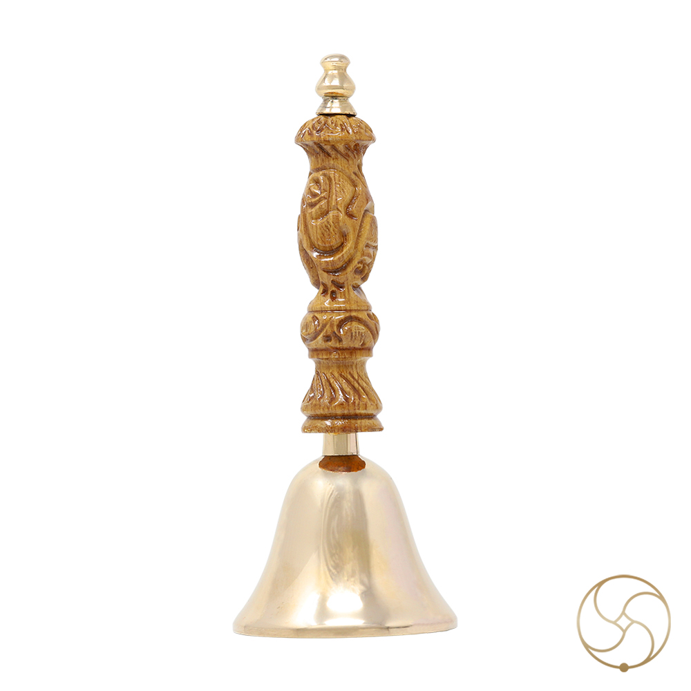 Phool Bronze Vishal Puja Bell -