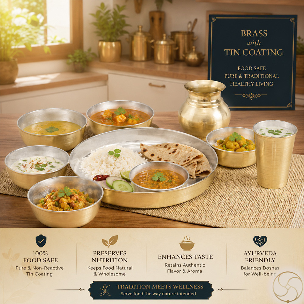 Ritika Brass Thali