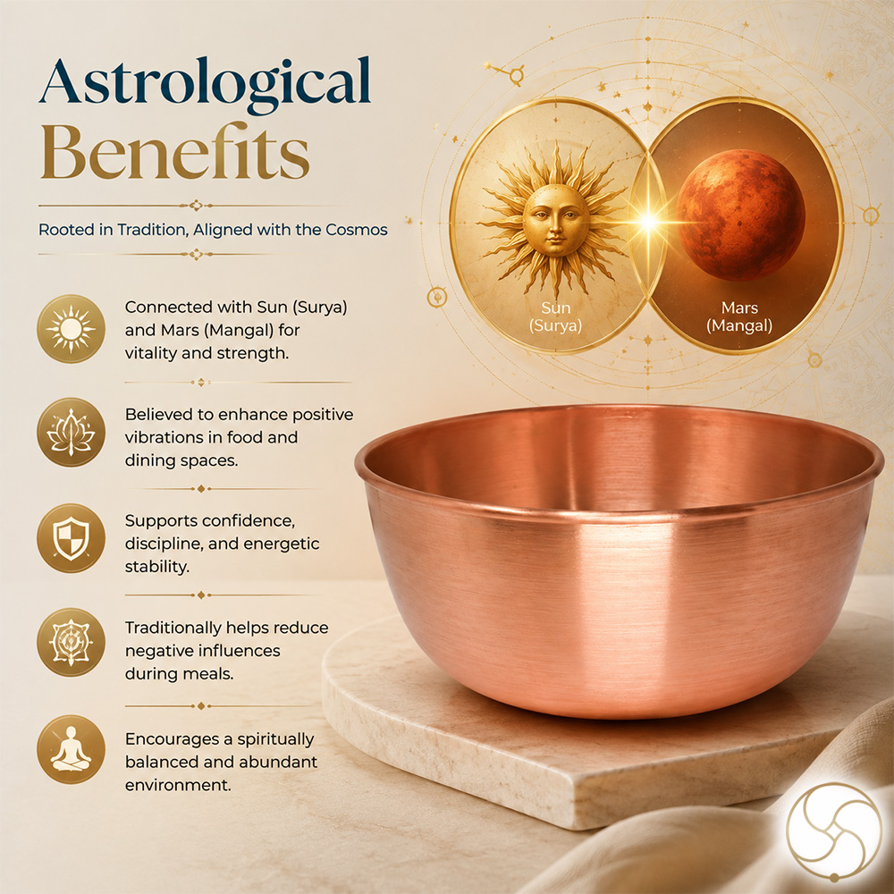 999 Nepaliya Copper Sampurn Bowl - 1200ml