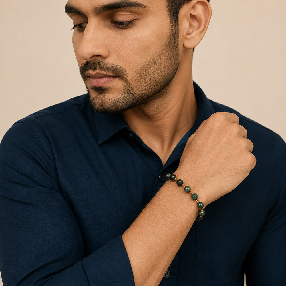 Nepaliya Copper Blood Stone Bracelet