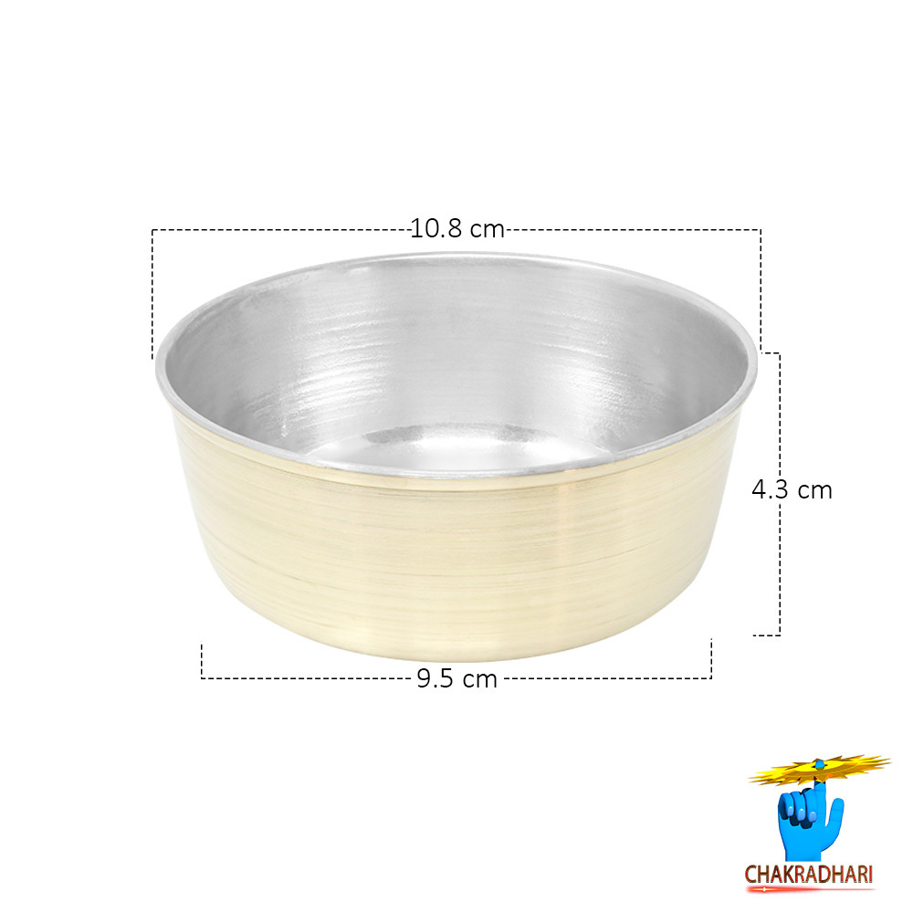 Ritika Brass Thali Set -