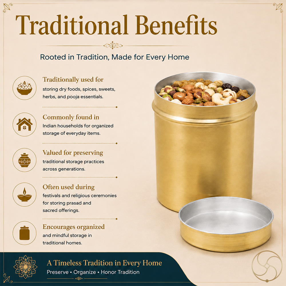 Pure Ritika Brass Box