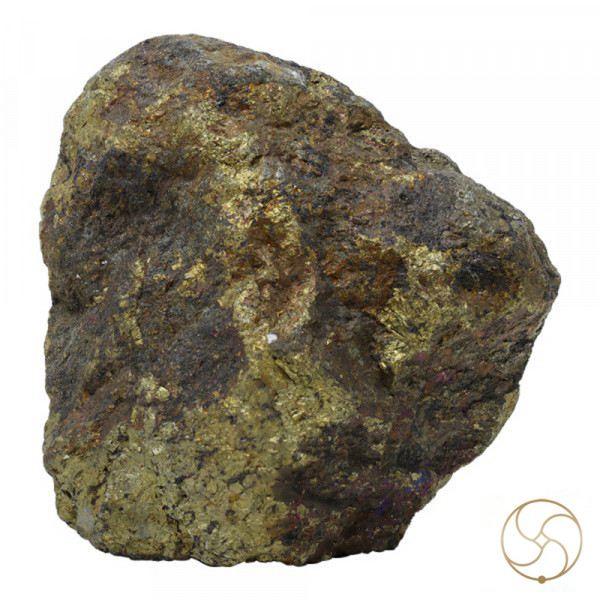Image of 354gm Ayurvedic Golden Pyrite Rock - आयुर्वेदिक स्वर्ण माक्षिक चट्टान