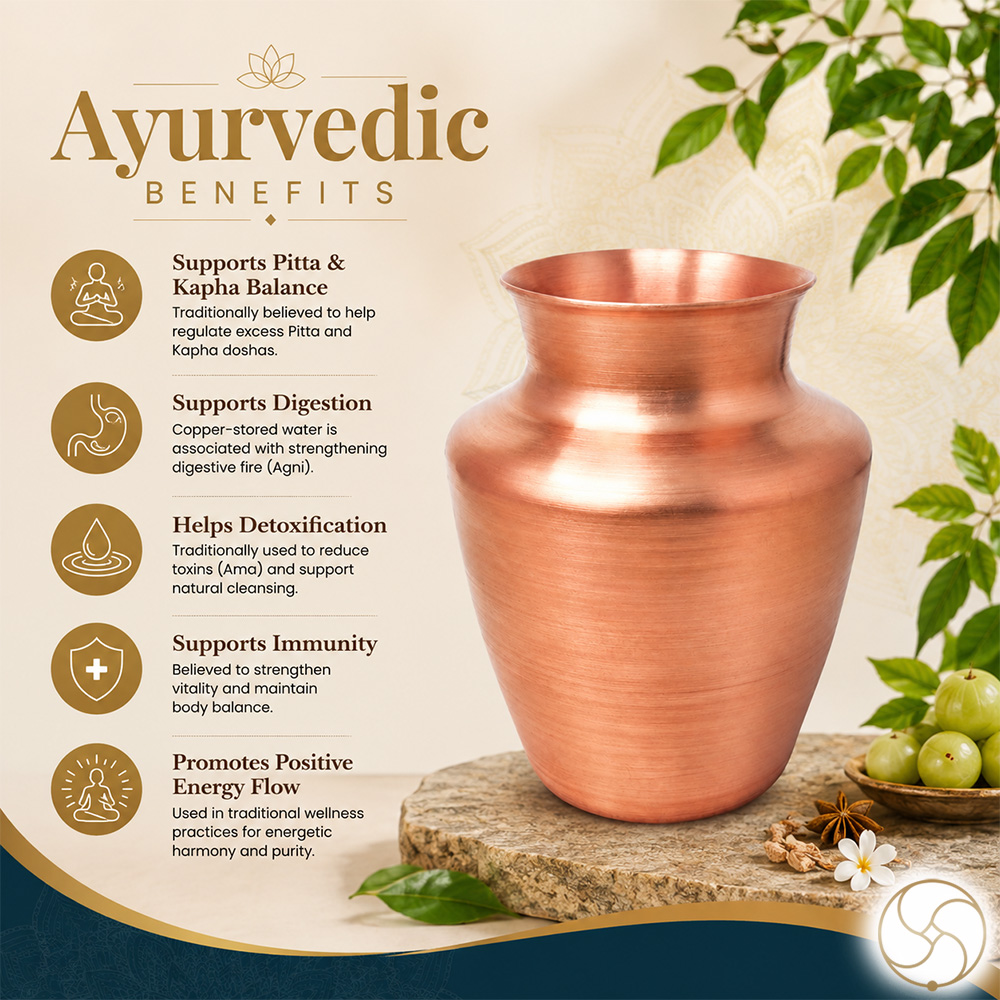 999 Nepaliya Copper Brahm Lota - 1250ml