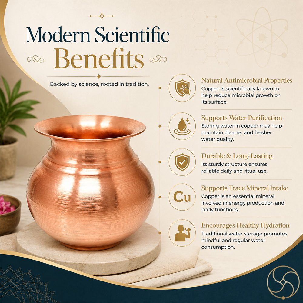 999 Nepaliya Copper Yamuna Lota - 190ml