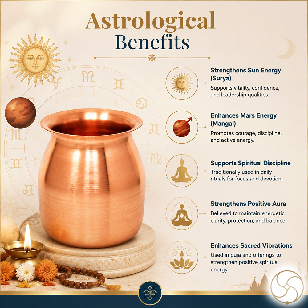 999 Nepaliya Copper Ghanti Lota - 300ml