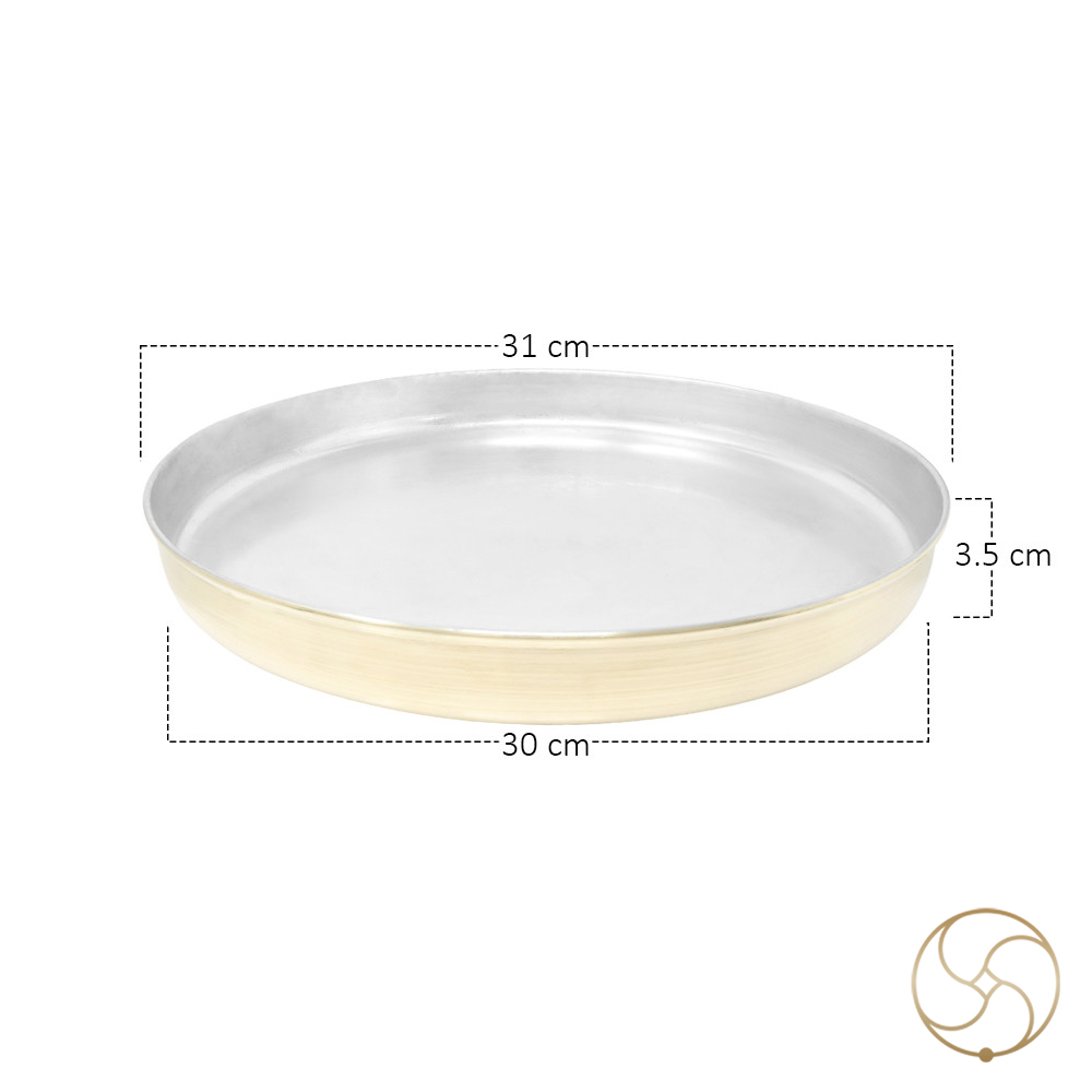 Ritika Brass Thali Set -