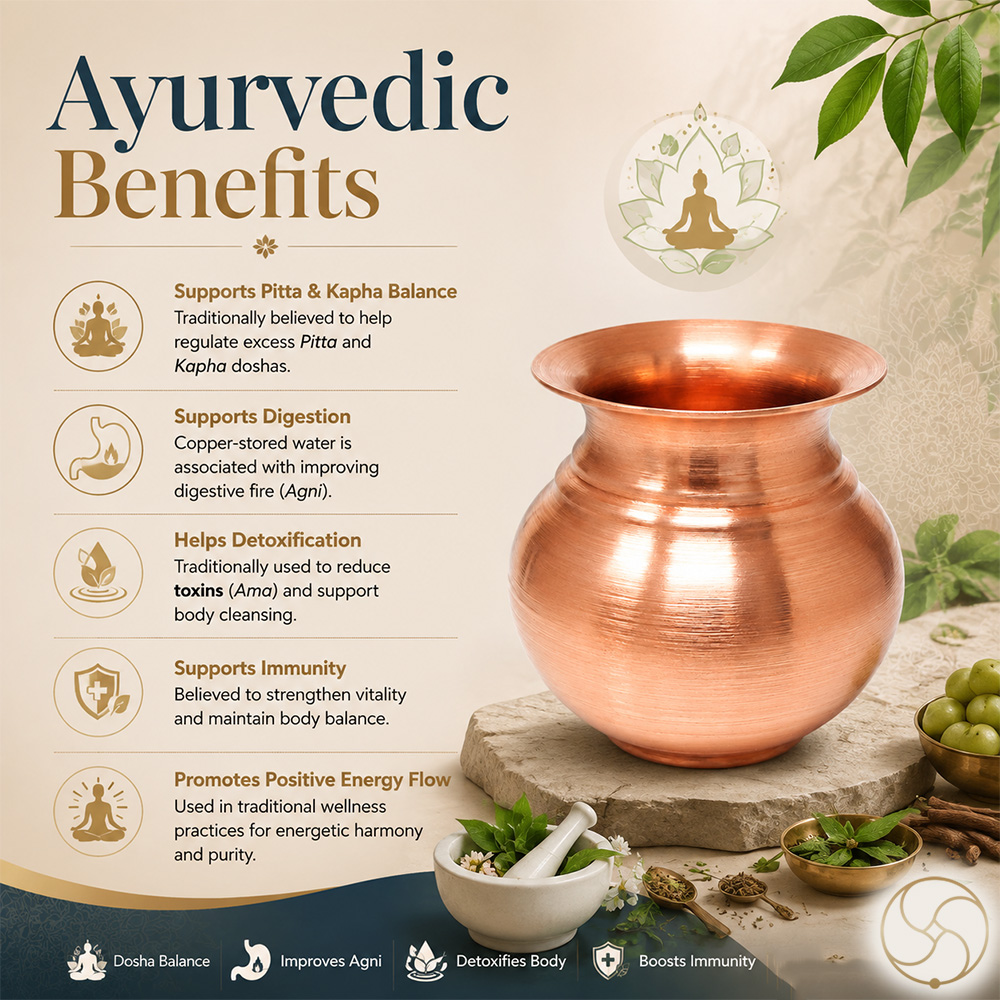 999 Nepaliya Copper Yamuna Lota - 190ml