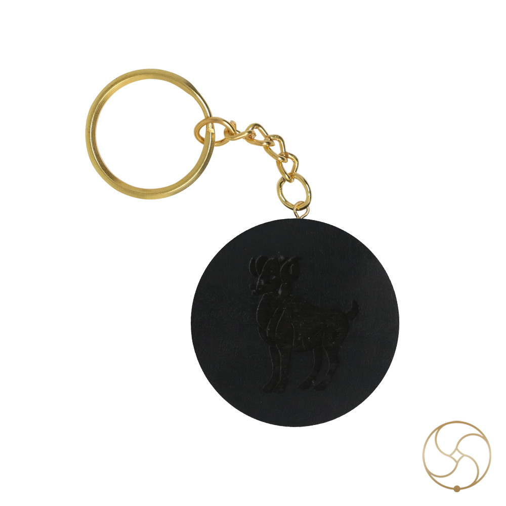 Ebony Divine Rashi Key Chain -