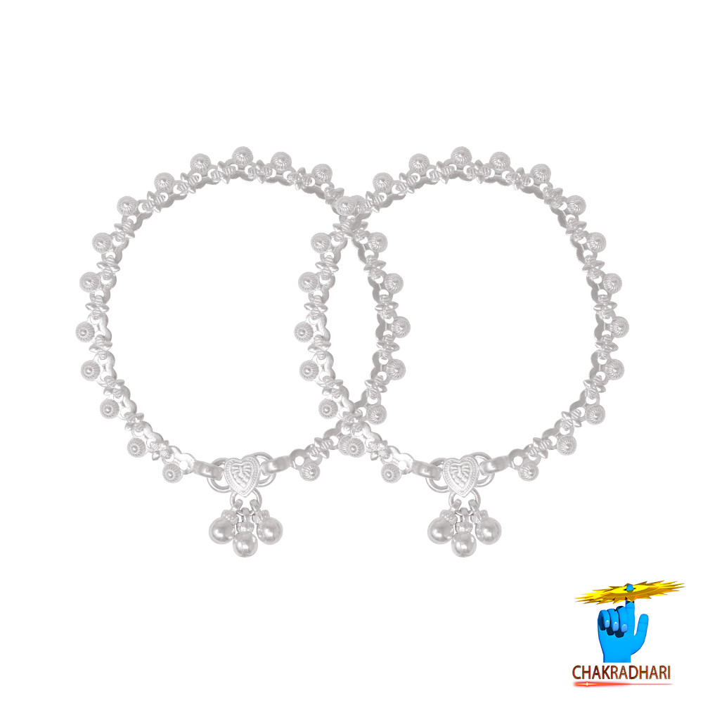 996 Silver Childrens Anklet-