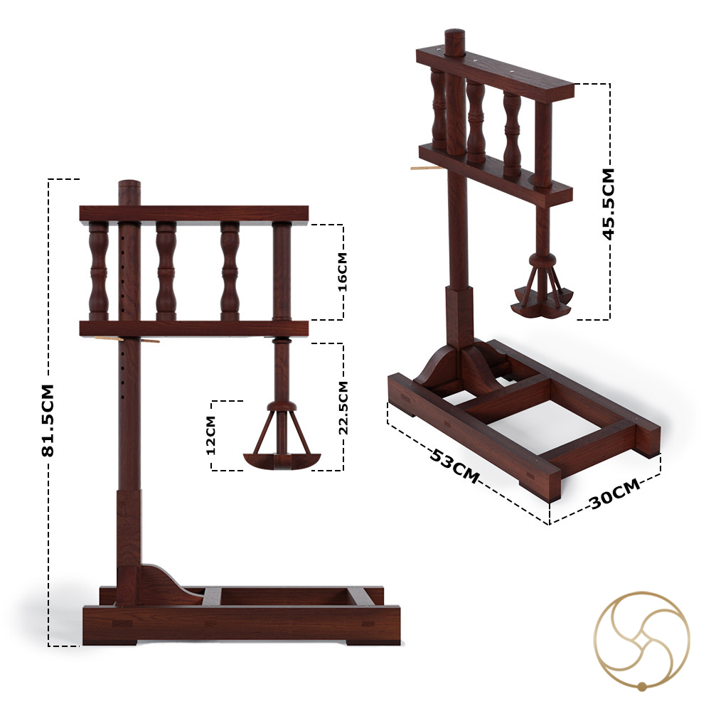 Hand Churning Machine Original Sheesham with Rope Churner