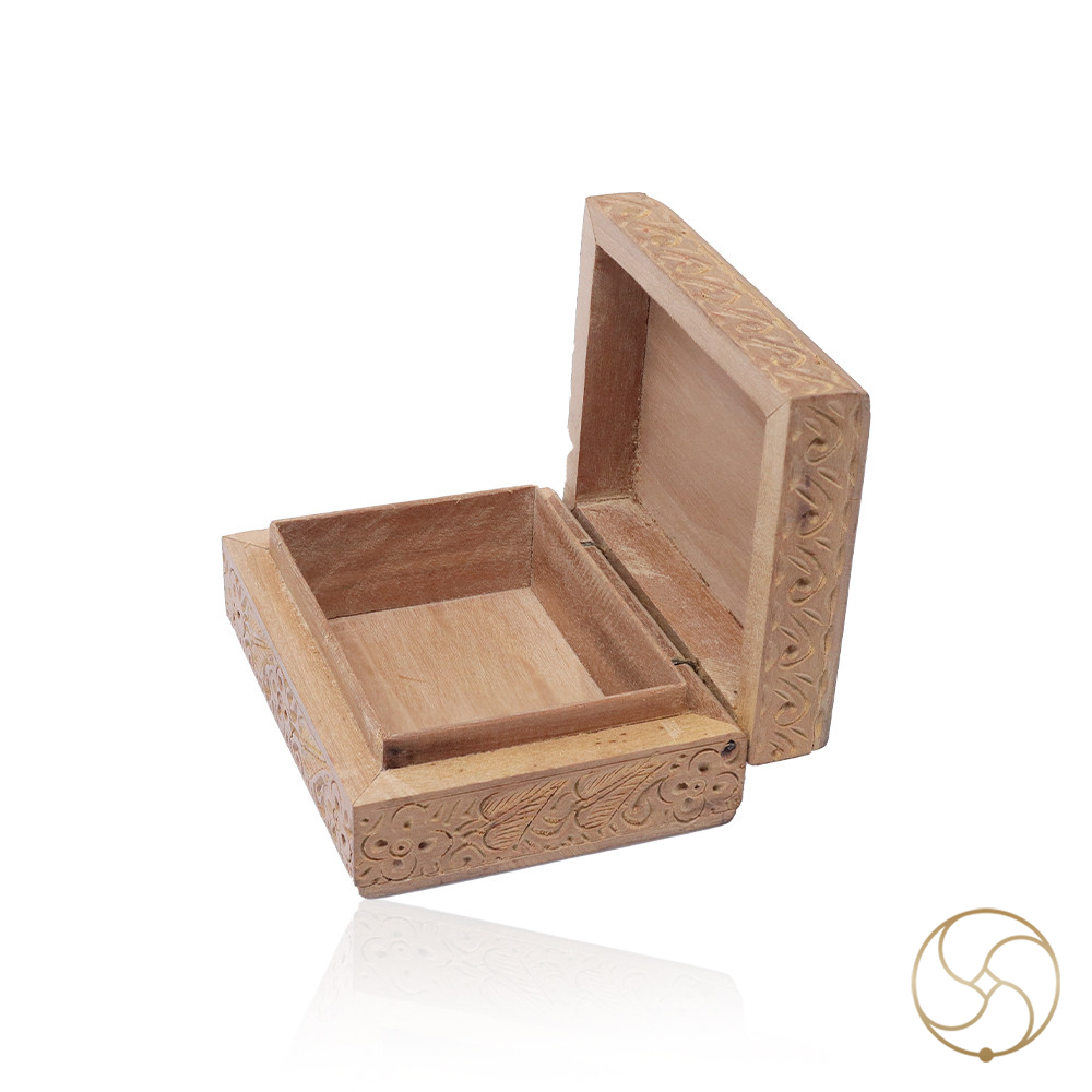 White Sandalwood Jewelry Box - 5cm x 24cm x 64cm