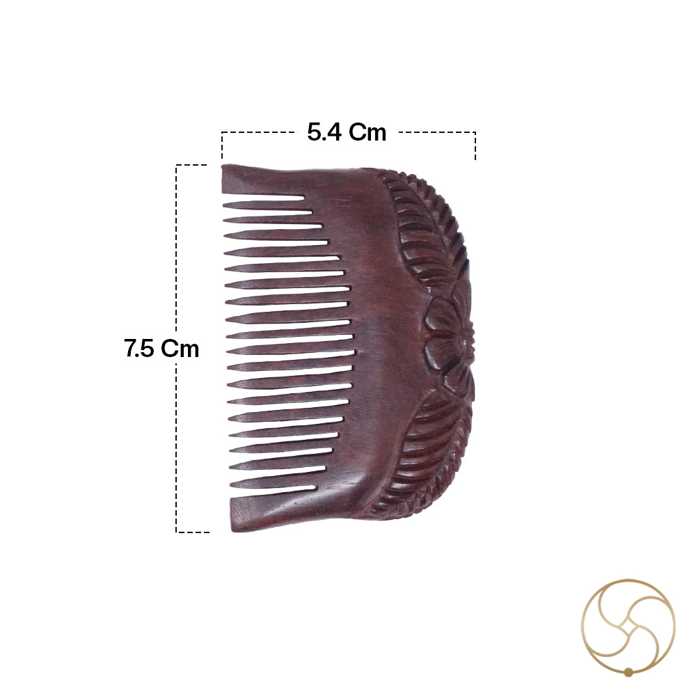 Red Sandalwood Sikh Kangha 75 cm by 54 cm