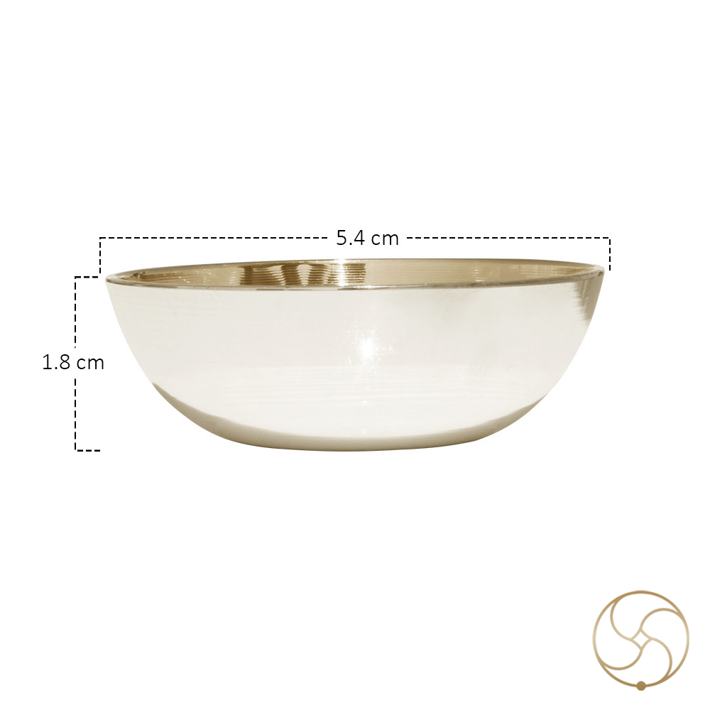 Phool Bronze Small Sindur Katori -      
