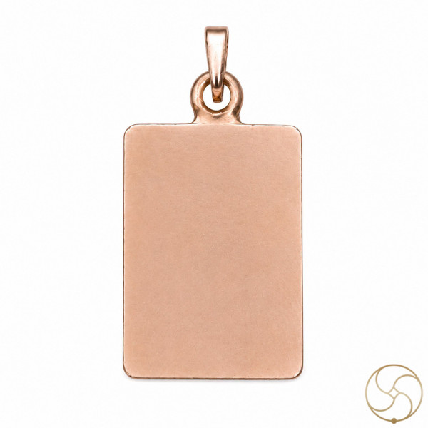 Image of 99.9% Nepaliya Copper Rectangular Pendant
