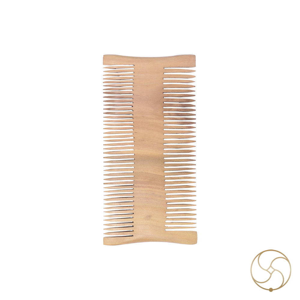 Ayurvedic Dual-Sided Sandalwood Comb 11 cm by 62 cm