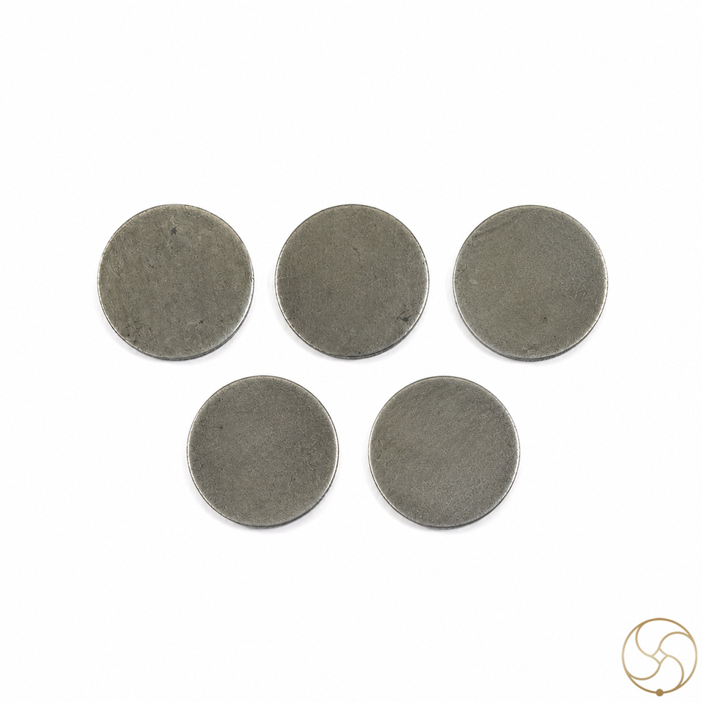 999 Zinc Water Health Small Coins 5 Pieces - 1 Set