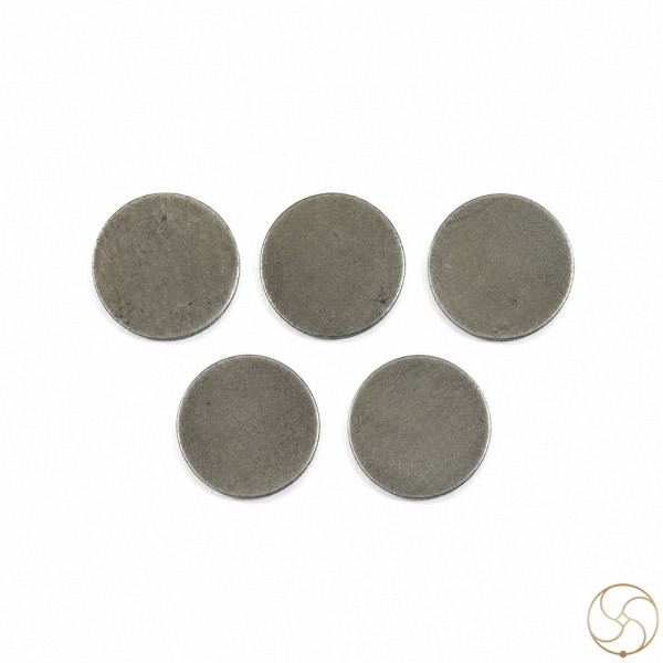 Image of 99.9% Zinc Water Health Small Coins (5 Pieces) - 1 Set