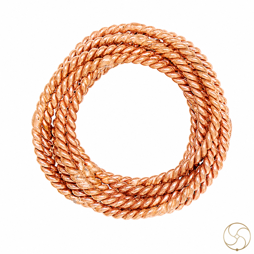 999 Nepaliya Copper Tensor Torus Coil for Glass or Pocket