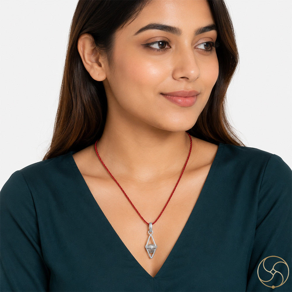 996 Silver Ball Pendant